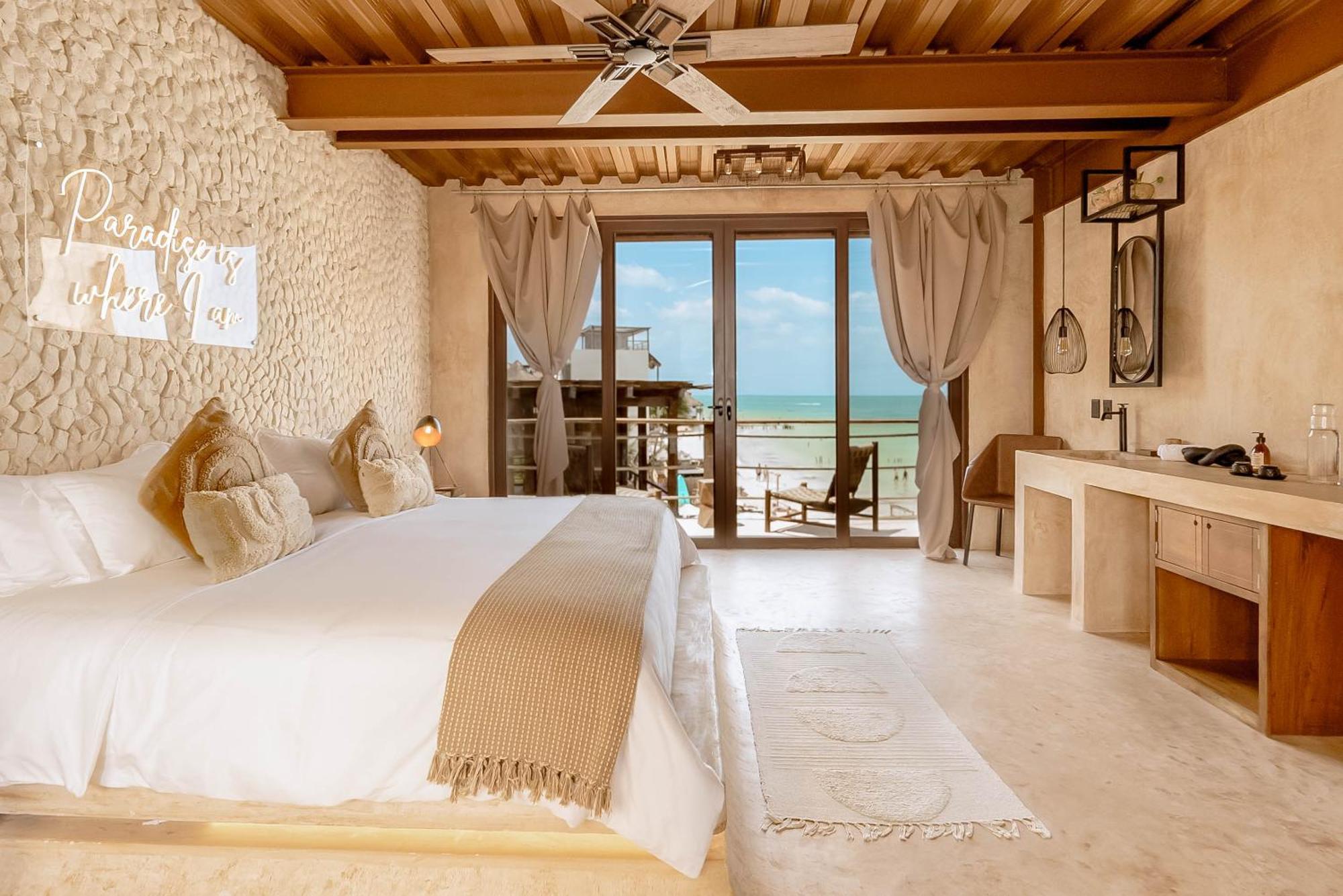 Awa Holbox Hotel Boutique - Beach Front Exterior photo