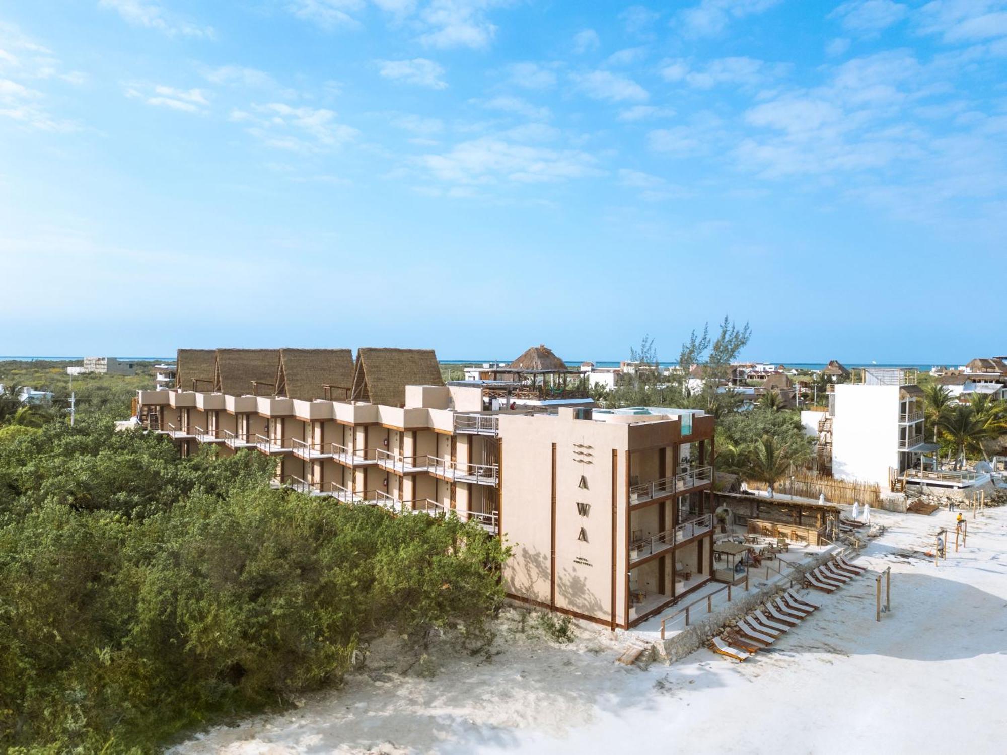 Awa Holbox Hotel Boutique - Beach Front Exterior photo