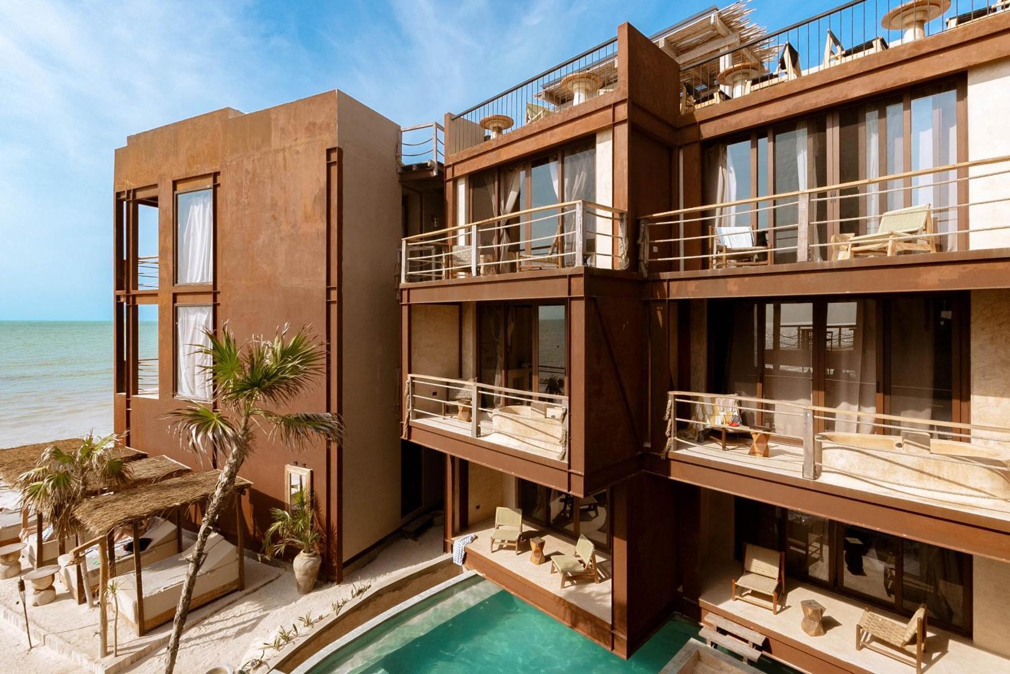 Awa Holbox Hotel Boutique - Beach Front Exterior photo